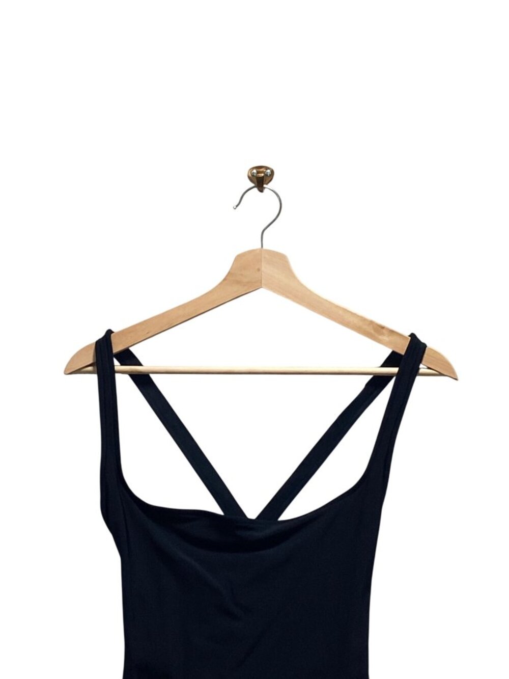 Calvin Klein Vintage One Piece Swimsuit Black Size 12 90’s Carolyn Kennedy Cute - Picture 3 of 11